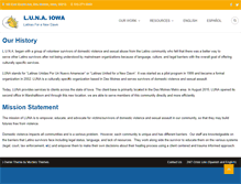 Tablet Screenshot of lunaiowa.org